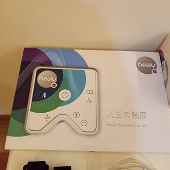 ヒーリー　healy 波動調整器 ゴールド＋チャクラプログラム付き　付属品未使用 hana様専用】healy ヒーリー 波動調整器 ゴールド＋学習プログラム